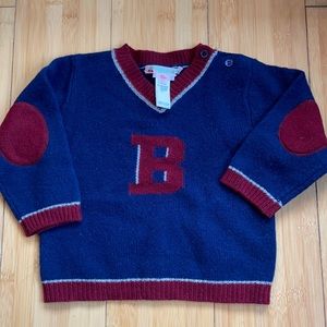 Bonpoint boys size 18M merino wool sweater